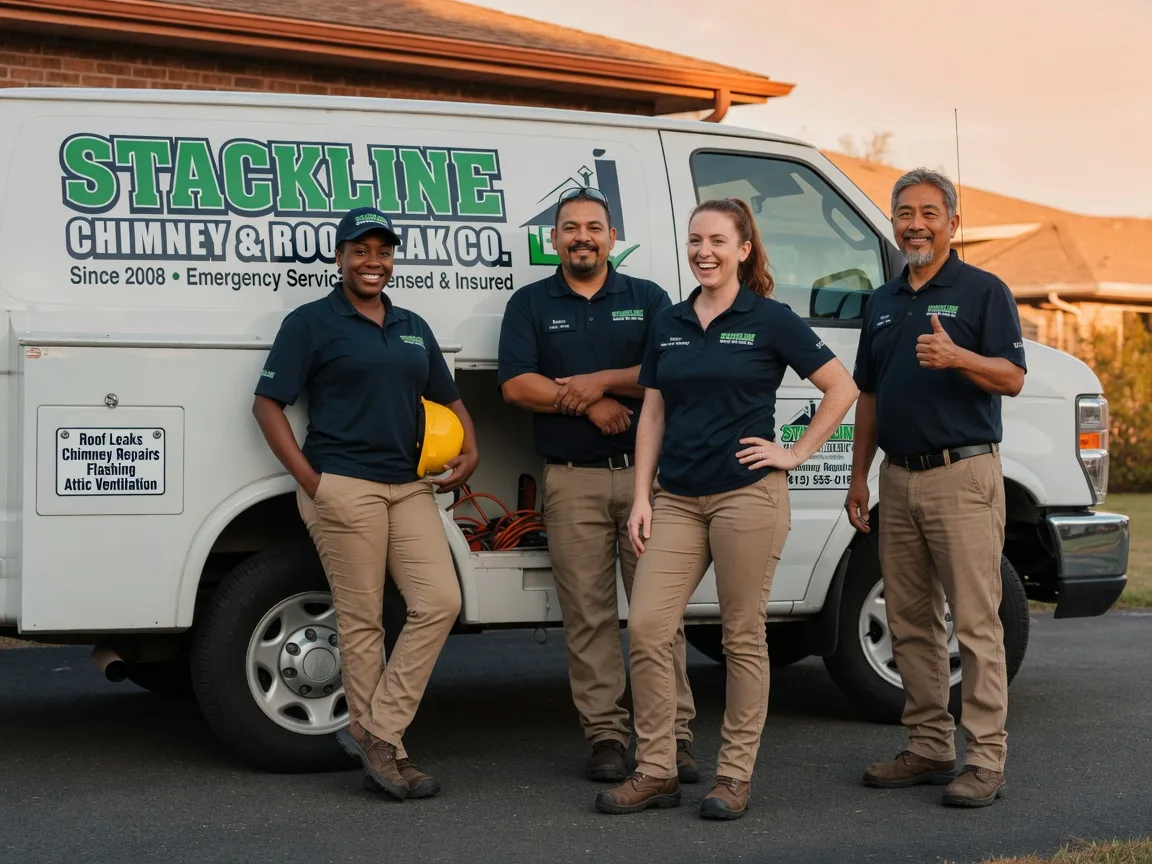 Chimney flashing repair company in Marinette, WI